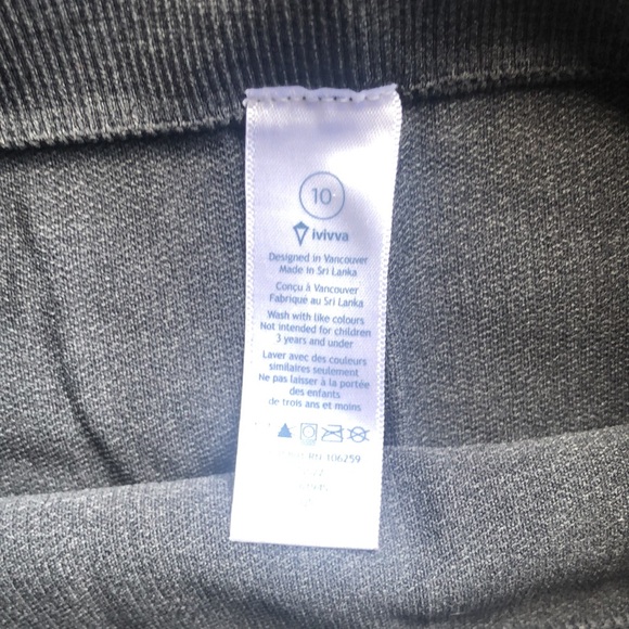 Ivivva by Lululemon seamless Breath Love Flow Capri leggings - Picture 4 of 5